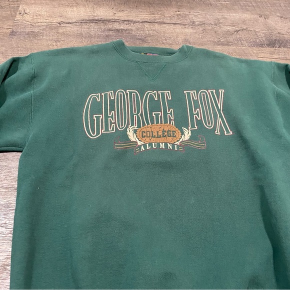 Vintage Collegiate George Fox Alumni Crewneck Sweatshirt Graphic Sz XL - Picture 9 of 11
